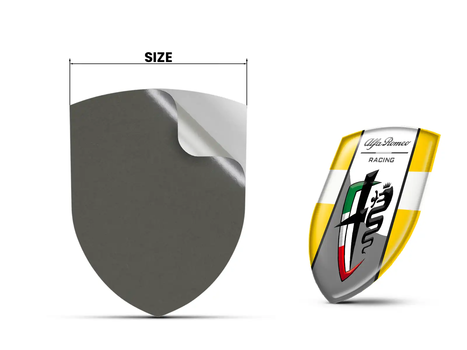 Alfa Romeo Personalisierte Autosticker Universal Stern Stilvoll
